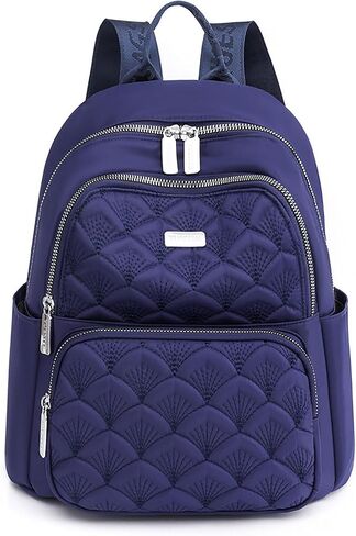 Small Nylon Backpack Purse Fashion Lightweight Waterproof Daypack for Women(blue) in Saudi Arabia