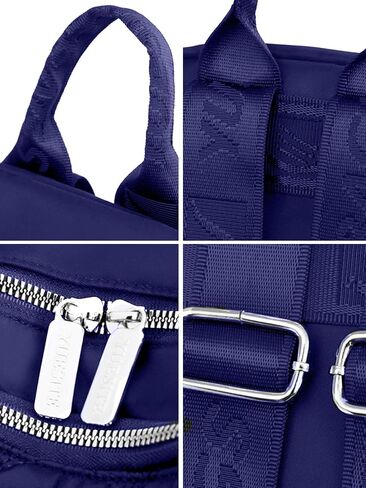 Small Nylon Backpack Purse Fashion Lightweight Waterproof Daypack for Women(blue) in Saudi Arabia