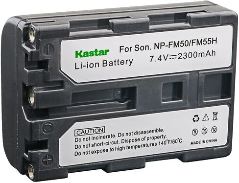 بطارية Kastar NP-FM50 واستبدال شاحن USB LTD2 لسوني DCR-TRV330، DCR-TRV340، DCR-TRV350، DCR-TRV355، DCR-TRV360، DCR-TRV380، DCR-TRV430، DCR-TRV460، DCR-TRV480 كاميرا DCR-TRV530 in Kuwait