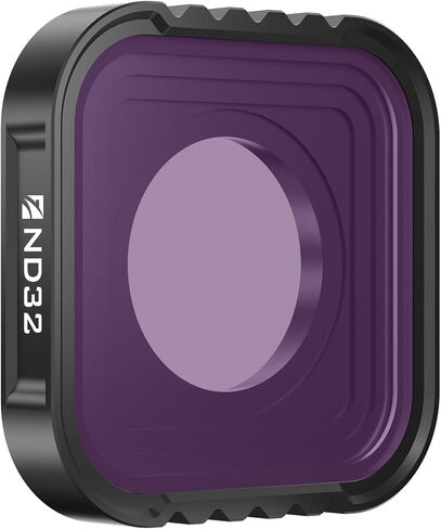 فلاتر Freewell Hybrid ND/PL متوافقة مع GoPro Hero13 Black Bright Day 4 عبوات ND4/PL، ND8/PL، ND16/PL، ND32/PL، تقليل الوهج والتحكم في الضوء in Kuwait