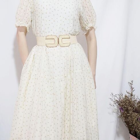 حزام سميك سميك للسيدات مصفرة بالسيدات حزام شاطئ مكتنزة عريض in Kuwait