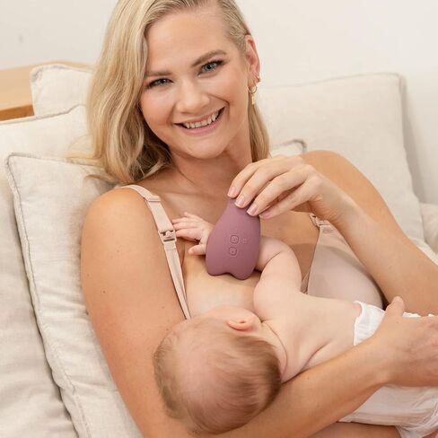 Momcozy Warming Lactation Massager Pro, 8 Vibration Modes & 4 Heating Levels, Longer-Lasting & 100s Rapid Warming Breast Massager, Quick Charging, Improves Milk Flow & Relieves Breast Engorgement in Saudi Arabia