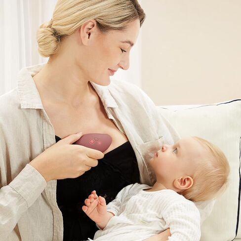 Momcozy Warming Lactation Massager Pro, 8 Vibration Modes & 4 Heating Levels, Longer-Lasting & 100s Rapid Warming Breast Massager, Quick Charging, Improves Milk Flow & Relieves Breast Engorgement in Saudi Arabia