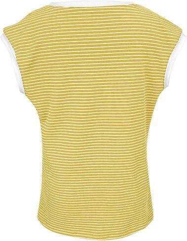 Vivitulip Girl’s Cap Sleeve Summer Tops Color Block Striped Loose Fit Kid’s Cami Shirts in Saudi Arabia