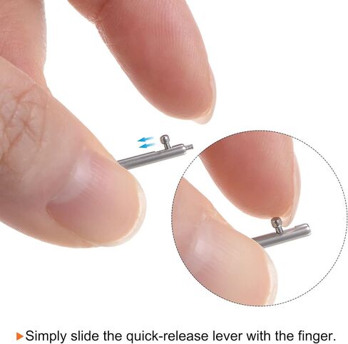 Harfington Quick Freff Spring Bar Steel Stainsal Watch Pins استبدال حزام ربط حزام مراقبة مراقبة لأشرطة فرقة المشاهدة in Saudi Arabia