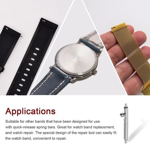 Harfington Quick Freff Spring Bar Steel Stainsal Watch Pins استبدال حزام ربط حزام مراقبة مراقبة لأشرطة فرقة المشاهدة in Saudi Arabia