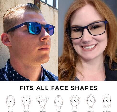 Gamer Advantage Blue Light Glasses - Lightweight, Stylish Gaming Glasses With Blue Light Blocking Lens Technology - (Inferno) in Saudi Arabia