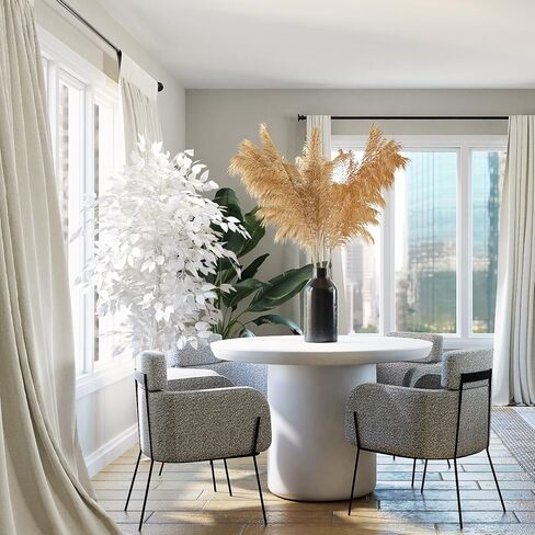 5ft Ficus Trees Artificial, Large White Fake Tree Faux Plant for Home Indoor Wedding Décor in Kuwait