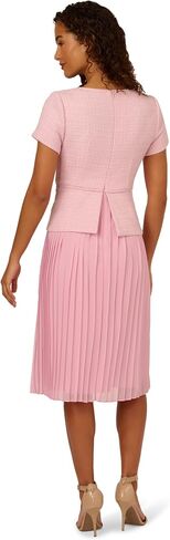 Adrianna Papell Women's Boucle Combo Midi Dress in Saudi Arabia