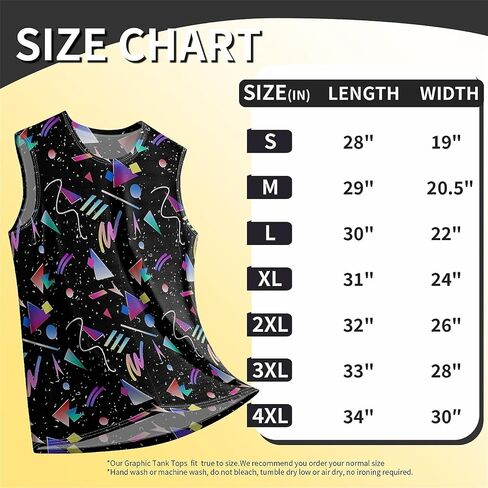 Colourful Dinosaur Mens Beach Tank Tops Novelty Graphic Quick Dry Sleeveless Shirt for Beach Workout S-4XL in Saudi Arabia
