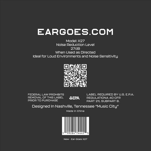 X15 High Fidelity Ear Plugs للحفلات الموسيقية - إلغاء الضوضاء القابلة لإعادة الاستخدام ، وسدادات الأذن حماية السمع ، ومخططات الأذن السيليكون الكاملة للحفلات الموسيقية ، والموسيقى ، والمهرجانات ، والترفيه الحي in Kuwait