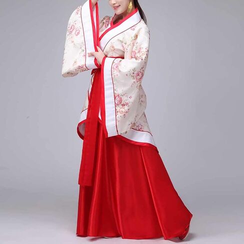 Women's Chinese Hanfu Dress Ancient Traditional Costume Outfit Stage Performance Wear in Kuwait