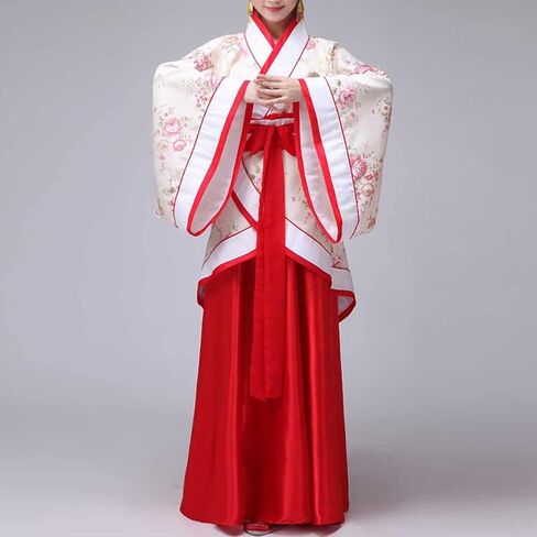 Women's Chinese Hanfu Dress Ancient Traditional Costume Outfit Stage Performance Wear in Kuwait