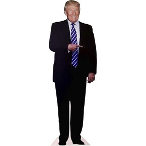 Aahs Engraving President Donald Trump Buddy Life Size Carboard Stand Up, 6 feet