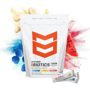 MTN OPS Biotics STM Probiotic Supplement for Gut Health, Digestion & Immunity Support - Sugar-Free, Natural Flavor, Variety Pack, 30 Servings - Best Probiotics for Digestive Health & Immune System