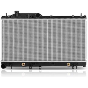 SCITOO Engine Cooling Radiator Assembly Compatible with Subaru Legacy, Outback 2005-2009 H4 2.5L, Replace# SU3010148