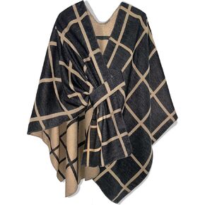 Urban CoCo Women's Pashmina Shawls and Wraps for Evening Dress Warm Ruana Cape