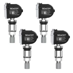 TPMS Sensor GM ، 4-Pack 315MHz استبدال مستشعر ضغط الإطارات لـ Chevy Silverado GMC Cadillac Buick-OE# 13598771 13598772 13586335 13581558