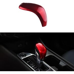 Compatible with Nissan Sentra Altima 2025 2024 2023 2022 2021 2020 Accessories Car Center Console Gear Panel Gear Shift Knob Cover Trim Cap -Red