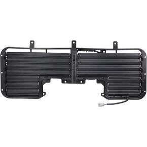 TRQ Active Grille مصراع أسود متوافق مع 2017-2018 شيفروليه سيلفرادو 1500 2019 Silverado 1500 LD GMC Sierra 1500 Sierra 1500 Limited GM1206119
