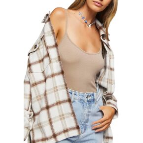 Forever 21 womens Ribbed Cami Bodysuit