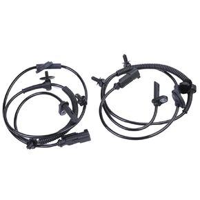 2 PCS ABS SPEED SESSOR الجبهة اليسرى/اليمين متوافق مع 2010-2017 بويك جيب تشيفي ترافيرز GMC Acadia Saturn Outlook استبدال# 22739727