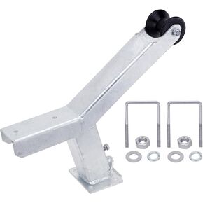 موقف Winch مقطورة القوارب مع الأسطوانة متوافقة مع 3 "W × 4" H Boat Trailer Drawbar -