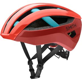 Smith Optics Network MIPS Bike Helmet - Poppy/Terra/Storm Medium