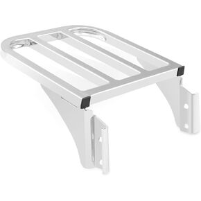 قابلة للفصل BAN BANCREST RACK RACK FIT FOR HARLEY Sportster XL 883 1200 2004-2022 DYNA FLST FLSTC 2006-Later Softail 1984-2005 (Black)