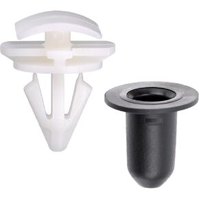 OAUTOO 20Sets Upper Door Cover Scuff Protection Moulding Clip Kit for VW 3C0-853-585 3C0-853-586