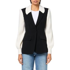 Cinq à Sept Women's Knit Combo Cheyenne Blazer