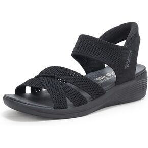 Skechers Women's Arya-Cooling Off Hands Free Slip-ins Wedge Sandal