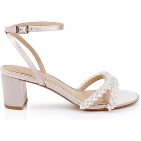 Jewel Badgley Mischka Ninnette Heeled-Sandals