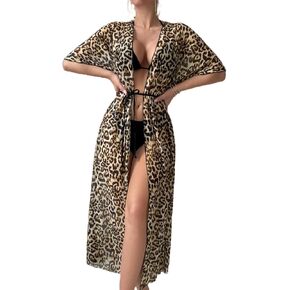 3 Piece Swimsuits for Women Halter Neck Strap Bikini Sets with Short Sleeve Cover Up Bathing Suit Set