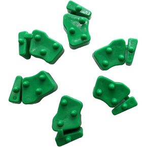Dampener Cush Drive for Rear Fit for Harley-Davidson 2008-2018 FLHT FLTR FLHR FLHTCUTG Replace 40278-08, Generic 6 PCS Green