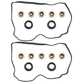 Engine Valve Cover Gasket Fit for Saab 9-2X 2005,Fit for Subaru Baja 2003-2005 Forester 1999-2005 Impreza 1998-2005 Legacy 1998-2005 Outback 2000-2005 Replace VS 50561 R, VS50561R