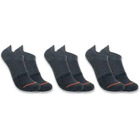 Carhartt Women's Midwight No Show Sock 3 Pack