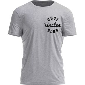 Cool Uncles Club T-Shirt Funny Best Uncle Ever Pocket Tee for Father's Day