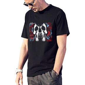 Retro 80s-90s Men's T-Shirt - Soft Cotton Crew-Neck Tee with Vintage Graphic Design