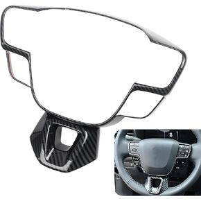 Wheel Steering Trim Panel Cover Compatible with Toyota Camry 2025 2026,9th Gen Camry Interior Accessories,Carbon Fiber