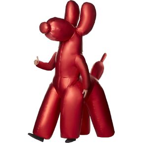 Spirit Halloween Red Balloon Animal Kids Inflatable Costume | Fan Operated Outfit | Funny Blow Up