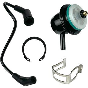 89060418 17113556 12583236 ﻿Fuel Injection Pressure Regulator with Vacuum Line compatible with Chevrolet Avalanche 1500, Express 1500 2500 3500, GMC Isuzu, Tahoe Yukon H2 2000-2003 Some Models