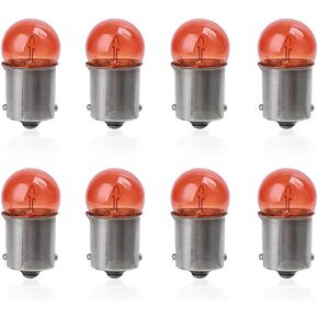 mokuo 8 Pcs Motorcycle Turn Singal Bulbs
