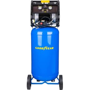Goodyear 26 Gallon 175 Psi Super Quiet Oil Oil Free Electric Airtical Air Compressor