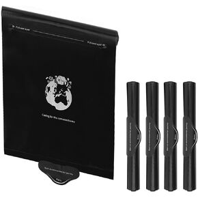 Garbage Bags for Car Trash Can, Roller Type Trash Can Sets of Garbage Bags, Mini Trash Bags for Car (Black) in Saudi Arabia