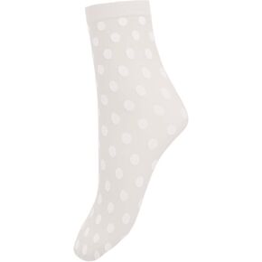 جوارب Wolford Dots للنساء الأنيقة Polka Dot Socks Soft Cuffs المعززة للأصابع اليومية للارتداء اليومي أو المناسبات الخاصة