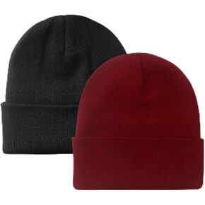 NPQQUAN Beanie for Men Women Winter Hats for Mens Beanie Cuffed Knit Beanies Skull Cap