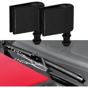 2PCS Windshield Washer Wiper Arm Nozzles, Wiper Spray Nozzle, Windshield Washer Sprayer Replace OEM #47191 68017440AA, Wiper Sprayer Compatible with Mercedes-Benz Sprinter Dodge Sprinter