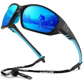 BIRCEN Sport Polarized Sunglasses for Men - Women:UV Protection Shades for Fishing Driving Cycling Running in Kuwait