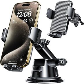 Qifutan Dash Attulers Hostmers Absolds for Car Phone Mount for Car Windshield Dashboard Air Vation Universal Hands Free Automobile Automobile Automobile Plint